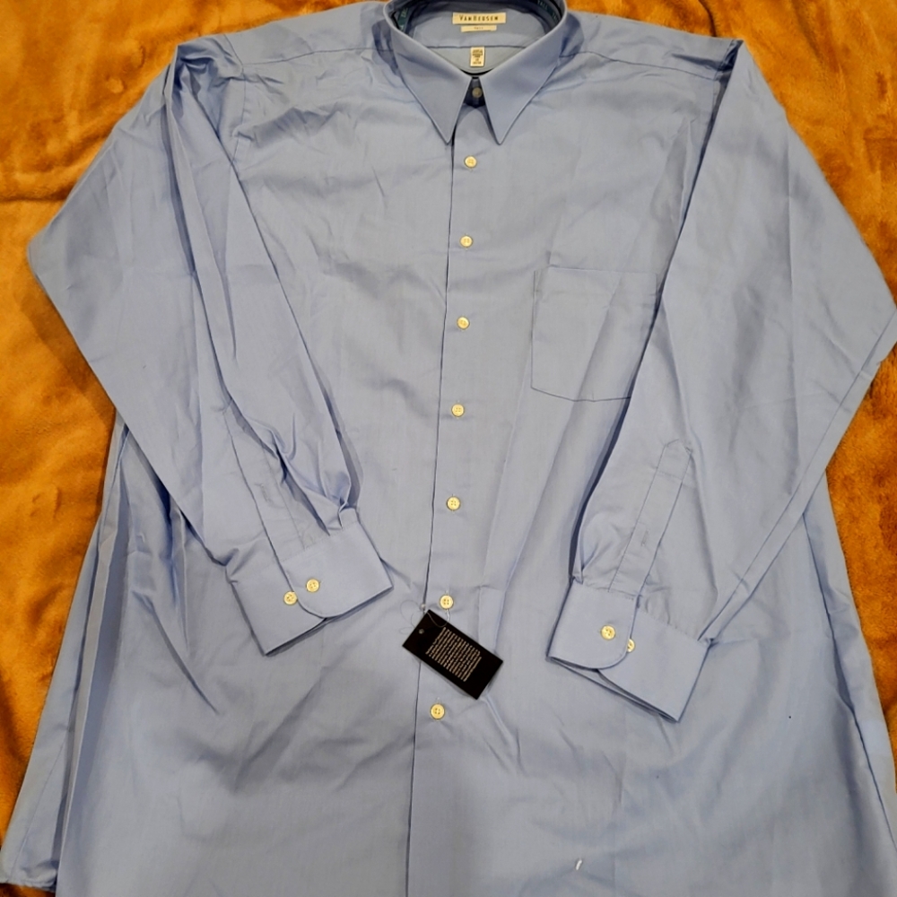 Van Heusen 18 35/36 TALL light blue